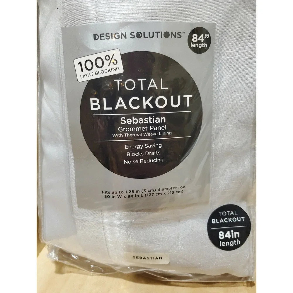 Design Solutions Total Blackout Curtain
